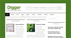 Desktop Screenshot of diggermagazine.com